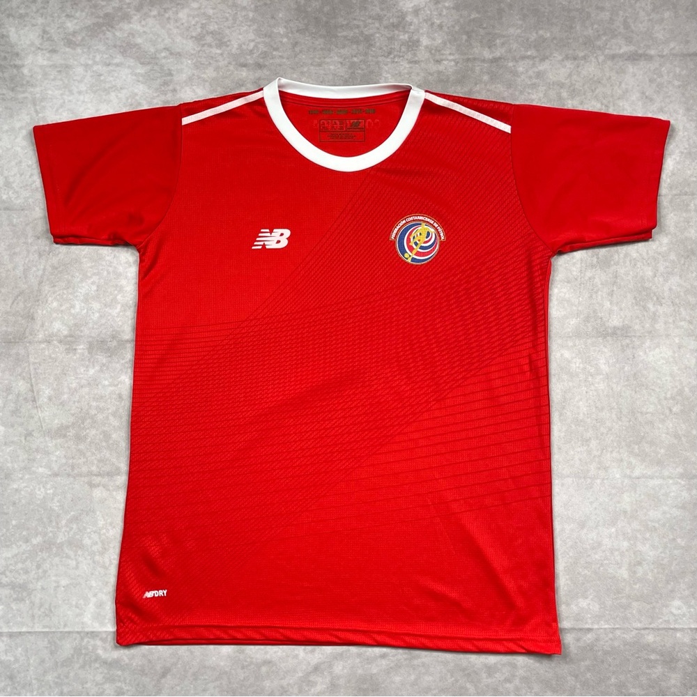 Costa Rica New Balance Soccer Football Jersey Mens XL Red 2018 National Team